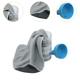 Maxbell Breathable Cooling Towel Ice Cold Towel Sweat Towel for Walking Sport Worker Gray