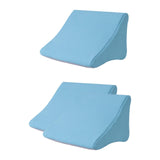 Maxbell Positioning Pillow for Elderly Back Positioning Pillow Side Soft Body (Blue) single