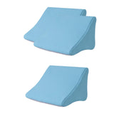 Maxbell Positioning Pillow for Elderly Back Positioning Pillow Side Soft Body (Blue) single