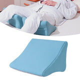 Maxbell Positioning Pillow for Elderly Back Positioning Pillow Side Soft Body (Blue) single