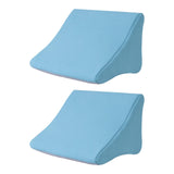 Maxbell Positioning Pillow for Elderly Back Positioning Pillow Side Soft Body (Blue) a pair