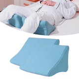 Maxbell Positioning Pillow for Elderly Back Positioning Pillow Side Soft Body (Blue) a pair