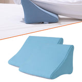 Maxbell Positioning Pillow for Elderly Back Positioning Pillow Side Soft Body (Blue) a pair