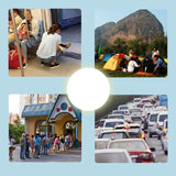 Maxbell 5 Pieces Disposable Urine Bags Sturdy Vomit Bags for Outdoor Traffic Camping