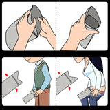 Maxbell 5 Pieces Disposable Urine Bags Sturdy Vomit Bags for Outdoor Traffic Camping