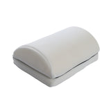 Maxbell Sponge Bolster Pillow Gift Leg Pillow for Bed Sleep Office Work White