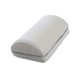 Maxbell Sponge Bolster Pillow Gift Leg Pillow for Bed Sleep Office Work White