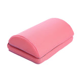 Maxbell Sponge Bolster Pillow Gift Leg Pillow for Bed Sleep Office Work Pink