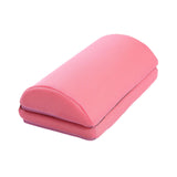 Maxbell Sponge Bolster Pillow Gift Leg Pillow for Bed Sleep Office Work Pink