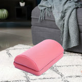 Maxbell Sponge Bolster Pillow Gift Leg Pillow for Bed Sleep Office Work Pink