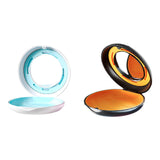 Maxbell Retainer Case Practical Denture Cleaning Case Small with Lid Retainer Holder Multicolor A