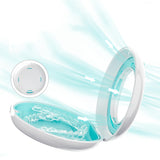 Maxbell Retainer Case Practical Denture Cleaning Case Small with Lid Retainer Holder Multicolor A