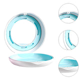 Maxbell Retainer Case Practical Denture Cleaning Case Small with Lid Retainer Holder Multicolor A