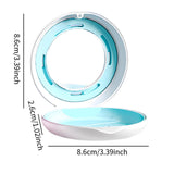 Maxbell Retainer Case Practical Denture Cleaning Case Small with Lid Retainer Holder Multicolor A