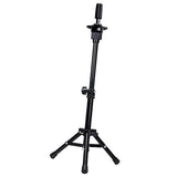 Maxbell Wig Stand Tripod Mannequin Head Stand for Display Cosmetology Training Heads