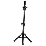 Maxbell Wig Stand Tripod Mannequin Head Stand for Display Cosmetology Training Heads