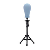 Maxbell Wig Stand Tripod Mannequin Head Stand for Display Cosmetology Training Heads