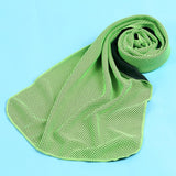 Maxbell Cooling Towel Sweat Absorbing Small-size Headband for Running Cycling Summer Green