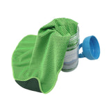 Maxbell Cooling Towel Sweat Absorbing Small-size Headband for Running Cycling Summer Green