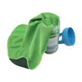 Maxbell Cooling Towel Sweat Absorbing Small-size Headband for Running Cycling Summer Green