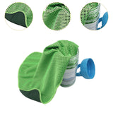 Maxbell Cooling Towel Sweat Absorbing Small-size Headband for Running Cycling Summer Green
