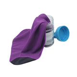 Maxbell Cooling Towel Sweat Absorbing Small-size Headband for Running Cycling Summer Purple