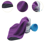 Maxbell Cooling Towel Sweat Absorbing Small-size Headband for Running Cycling Summer Purple