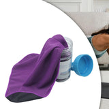 Maxbell Cooling Towel Sweat Absorbing Small-size Headband for Running Cycling Summer Purple
