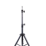 Maxbell Wig Stand Tripod Non Slip Portable Wig Head Holder for Salons Hair Extension gray