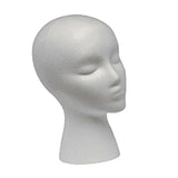 Maxbell Mannequin Head Display Stand Head Display Stand for Headset Headwear Glasses Style D