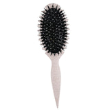 Maxbell Curly Hair Brush Portable Styling Brush for Detangling for Salon Home Travel Whaet Color