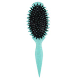 Maxbell Curly Hair Brush Portable Styling Brush for Detangling for Salon Home Travel Green