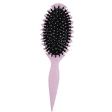 Maxbell Curly Hair Brush Portable Styling Brush for Detangling for Salon Home Travel Purple