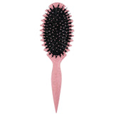Maxbell Curly Hair Brush Portable Styling Brush for Detangling for Salon Home Travel Pink