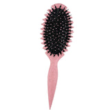 Maxbell Curly Hair Brush Portable Styling Brush for Detangling for Salon Home Travel Pink