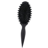 Maxbell Curly Hair Brush Portable Styling Brush for Detangling for Salon Home Travel Black