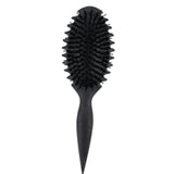 Maxbell Curly Hair Brush Portable Styling Brush for Detangling for Salon Home Travel Black