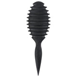 Maxbell Curly Hair Brush Portable Styling Brush for Detangling for Salon Home Travel Black