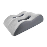 Maxbell Leg Elevation Pillow Ergonomic Elevated Leg Rest Pillow for Rest Reading Leg Light Gray