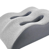 Maxbell Leg Elevation Pillow Ergonomic Elevated Leg Rest Pillow for Rest Reading Leg Light Gray