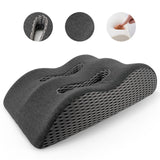 Maxbell Leg Elevation Pillow Ergonomic Elevated Leg Rest Pillow for Rest Reading Leg Dark Gray