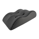 Maxbell Leg Elevation Pillow Ergonomic Elevated Leg Rest Pillow for Rest Reading Leg Dark Gray