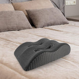 Maxbell Leg Elevation Pillow Ergonomic Elevated Leg Rest Pillow for Rest Reading Leg Dark Gray