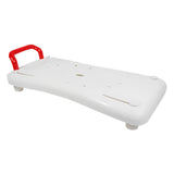 Maxbell Tub Bench with Handle No Slip Suspended Bath Seat for Adults Seniors Elderly