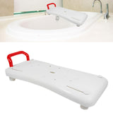 Maxbell Tub Bench with Handle No Slip Suspended Bath Seat for Adults Seniors Elderly