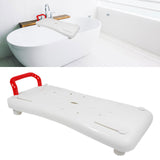 Maxbell Tub Bench with Handle No Slip Suspended Bath Seat for Adults Seniors Elderly