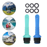 Maxbell 2 Pieces Portable Bidets Lightweight Personal Bidets for Travel Outdoor Trip