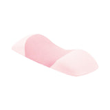 Maxbell Lumbar Support Pillow Breathable Pad Memory Foam Pillow for Resting Bed Home pink