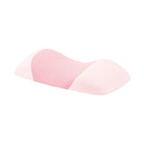 Maxbell Lumbar Support Pillow Breathable Pad Memory Foam Pillow for Resting Bed Home pink