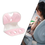 Maxbell Seat Cushion Comfortable Office Home Ergonomic Chair Chair Posture Corrector pink